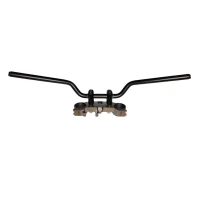 BIKETEC КЕРМО СТАЛЬНИЙ KAWASAKI Z 750 (2004-2006) КОЛІР ЧОРНИЙ (УЗОР OEM: 46003-0071)