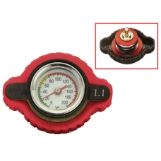 PSYCHIC ПРОБКА DO РАДІАТОРА Z WSKAZNIKIEM ТЕМПЕРАТУРИ KTM (1,8 BAR) ЧЕРВОНИЙ