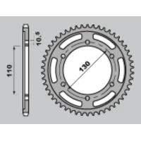ЗАДНЯ ЗІРКА CHT 241 42 SUZUKI GSXR 1000 '09-'15 (479-42) (JTR479.42)