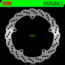 NG ДИСК ТОРМОЗНИЙ ПЕРІД HONDA CB 650F '14-'15, CTX 700 '13-'17 (320X5) (5X10MM) WAVE