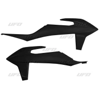 UFO КРИШКИ РАДІАТОРА KTM SX/SXF '19-'20 КОЛІР ЧОРНИЙ