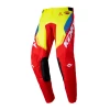 KENNY RACING ШТАНИ CROSS\/ENDURO МОДЕЛЬ TRACK FOCUS KID\/JUNIOR NEON YELLOW\/RED КОЛІР CZERWONY\/ZOLTY\/BIALY РОЗМІР 24 - зображення 1