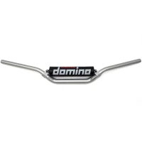 DOMINO КЕРМО АЛЮМІНІЙ (ERGAL 7075) FATBAR 28MM Z POPRZECZKA КОЛІР СРІБНИЙ