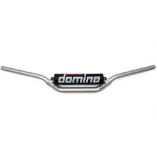 DOMINO КЕРМО АЛЮМІНІЙ (ERGAL 7075) FATBAR 28MM Z POPRZECZKA КОЛІР СРІБНИЙ