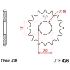 ПЕРЕДНЯ ЗІРКА JR CHT 426 11 SUZUKI GN 125 '92-'00, GS 125 '79-'00 (42611JT) (LANC. 428) ПІД ЗАМОВЛЕННЯ - зображення 1