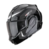 SCORPION ШОЛОМ EXO-TECH EVO PRO ACUTI BLACK-SILVER, L