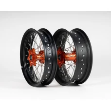 SIXTY5 KTM SUPERMOTO BLACK/ORANGE КОЛЕСА КОМПЛЕКТ 3.5-17/5.0-17
