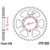 ЗАДНЯ ЗІРКА JR 829 42 SUZUKI DR 250 '82-87, SP 250 '82-85, DR 370 '78-79, SP 370 '77-82 (82942JT) (LANC. 520) - зображення 1