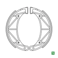NEWFREN КОЛОДКИ БАРАБАННІ ДИСКОВІ ТОРМОЗНІ YAMAHA SR 250 '87-'94 (150X25MM)