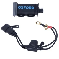 OXFORD ЗАРЯДНИЙ ПРИСТРІЙ УНІВЕРСАЛЬНА USB 12V 2,1 AMPERA КОЛІР ЧОРНИЙ