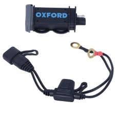 OXFORD ЗАРЯДНИЙ ПРИСТРІЙ УНІВЕРСАЛЬНА USB 12V 2,1 AMPERA КОЛІР ЧОРНИЙ