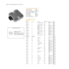 DZE РЕГУЛЯТОР НАПРУГИ SUZUKI GSR600 '06-'08, AN250/400 BURGMAN (OEM-32800-20H00, 32800-14G00), LT 400 KING QUAD`08-12