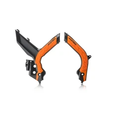 ACERBIS НОВИЙ ТОВАР 2024/02 КРИШКИ РАМИ X-GRIP KTM EXC XC 20-23 CZARNO-POMARANCZOWE - 0024009.313