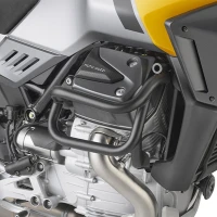 KAPPA 2024/11 GMOLE КРИШКИ ДВИГУНА MOTO GUZZI STELVIO 1000 '24-, ЧОРНІ