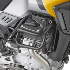 KAPPA 2024/11 GMOLE КРИШКИ ДВИГУНА MOTO GUZZI STELVIO 1000 '24-, ЧОРНІ