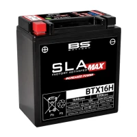 BS АКУМУЛЯТОР BTX16H (FA) МАКС (YTX16H) 12V 14AH 150X87X161 BEZOBSLUGOWY - ZALANY (220A) (4)