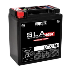 BS АКУМУЛЯТОР BTX16H (FA) МАКС (YTX16H) 12V 14AH 150X87X161 BEZOBSLUGOWY - ZALANY (220A) (4)