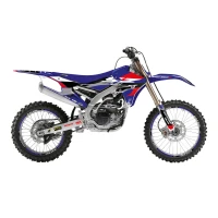 BLACKBIRD КОМПЛЕКТ НАЛІПОК (OKLEIN) YAMAHA YZ 250F '14-'18, YZ 450F '14-'17 DREAM 5 КОЛІР СИНІЙ ЧОРНИЙ