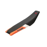 BLACKBIRD ПОКРИВКА/ПОКРИВКА NA СИДІННЯ KTM SX 65 '09-'15, DREAM 4 КОЛІР CZARNY/POMARANCZOWY/BIALY