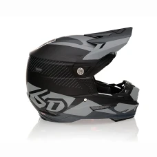 6D HELMETS ШОЛОМ CROSS/ENDURO МОДЕЛЬ ATR-2 FUSION BLACK КОЛІР ЧОРНИЙ/СІРИЙ РОЗМІР M ( 57 - 58 CM )
