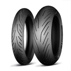 MICHELIN ШИНА 190/55ZR17 ПУЛЬТ КЕРУВАННЯ POWER 3 (75W) TL M/C ЗАД DOT 31/2022