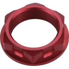 ACCEL ГАЙКА ВЕРХНЯ ПОЛКИ HONDA CR '01-'07, CRF '02-'16 (M26X32) КОЛІР ЧЕРВОНИЙ