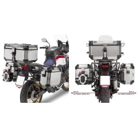 KAPPA СТЕЛАЖ KUFROW БОКОВИХ MONOKEY CAM SIDE HONDA CRF 1000L AFRICA TWIN (16-17) - ПІД KUFRY KFR K'FORCE АЛЮМІНІЙ