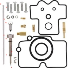 BEARING WORX 2023/04 КОМПЛЕКТ РЕМОНТУ КАРБЮРАТОРА YAMAHA YZ 250F '12-'13 (26-1273)