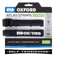 OXFORD РЕМНІ TRANSPORTOWE ATLAS G-HOOK 26MM X 2 M  КОЛІР ЧОРНИЙ