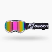 KENNY RACING ОКУЛЯРИ TRACK KOMBAT +  РОЗМІР ЧИСТИЙ СКЛО ЗЕРКАЛО IRIDIUM