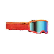 LEATT (НОВИНКА 2024) ОКУЛЯРИ ВЕЛОСИПЕДІВ VELOCITY 4.0 GOGGLE X-FLOW MTB IRIZ RED 26% КОЛІР CZERWONY/POMARANCZOWY ХВІРТКА MULTICOLOR ЗЕРКАЛО