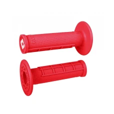 ODI ПЕРЕМИКАЧІ ВИКЛЮЧЕНИЙ ROAD HALF WAFFLE MX SINGLE PLY GRIP КОЛІР ЧЕРВОНИЙ
