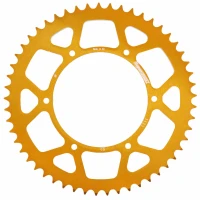 SUPERSPROX ЗАДНЬОЇ SPROCKET, ЗОЛОТИЙ, 53 ЗУБІВ (420), Ø108MM, APRILIA 14-, DERBI 10