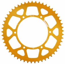 SUPERSPROX ЗАДНЬОЇ SPROCKET, ЗОЛОТИЙ, 53 ЗУБІВ (420), Ø108MM, APRILIA 14-, DERBI 10