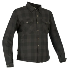 LINDSTRANDS TEXTILE SHIRT KULLBERG BLACK/GREY, 2XL