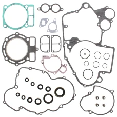 WINDEROSA (VERTEX) КОМПЛЕКТ ПРОКЛАДОК KTM EXC 400 00-02, EXC 450 03-07, EXC-G 400 04-06, SMS 450 04, SX 400 98-02 (Z USZCZELNIACZAMI SILNIKOWYMI)