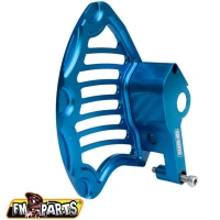 FM-PARTS ЗАХИСТ АЛЮМІНІЙ ТОРМОЗА ДИСКА ПЕРІД KTM '15-22'; HUSQVARNA '15-'22 КОЛІР СИНІЙ