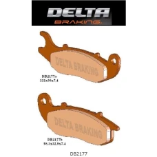 DELTA BRAKING КОЛОДКИ ДИСКОВІ ТОРМОЗНІ KH465 HONDA CRF 230/250L, AJP PR7 ПЕРІД - ZASTEPUJA DB2177MX-N І DB2177QD-N