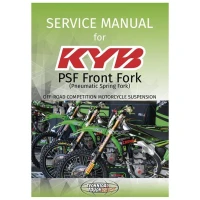 KYB КНИЖКА СЕРВІСНА PSF (PNEUMATIS SPRING FORK) ENGLISH (SERVICE МЕХАНІКА)