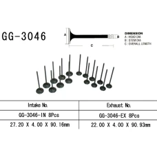 VESRAH КЛАПАН ВИПУСКНИЙ SUZUKI GSXR 600 '01-03' (OEM: 12912-39F00) (1 ШТ.) (MADE IN JAPAN)