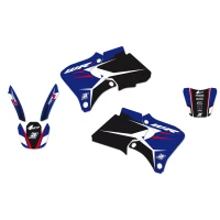 BLACKBIRD КОМПЛЕКТ НАЛІПОК (OKLEIN) YAMAHA WR250/400/426 '98-'03 DREAM 4 КОЛІР СИНІЙ/ЧОРНИЙ