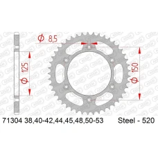 AFAM 2026/06 ШЕСТЕРНЯ ЗАД 899 38 KTM 620 DUKE, (95-98) 625 SMC (04-) , 640 LC4 (00-03) , 660 SMC, HUSABERG FS570 (10-11) (LANC. 520) (JTR897.38)