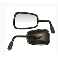 EMGO 2025/02 ДЗЕРКАЛО KAWASAKI Z 125 PRO '14-'16 ПРАВА (OEM: 56001-0313) КОЛІР ЧОРНИЙ (УЗОР ОРИГІНАЛУ) (УПРАВЛІННЯ)