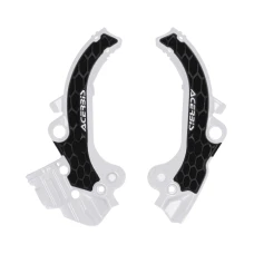 ACERBIS КРИШКИ РАМИ X-GRIP KTM SX 65 '24-'26, GAS GAS MC 65 '24-'26, HUSQVARNA TC 65 '24'-26 КОЛІР БІЛИЙ / ЧОРНИЙ