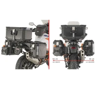 KAPPA 2025/05 СТЕЛАЖ KUFROW БОКОВИХ MONOKEY CAM SIDE KTM 1290 СУПЕР ADVENTURE R / S '21-'24 - ПІД KUFRY KVG K'VOYAGER АЛЮМІНІЙ - ПРАВАЯ KVGS33 WCIETY