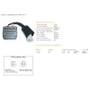 DZE РЕГУЛЯТОР НАПРУГИ HONDA CBF1000 06-10 (SC58) (31600-MFA-D01), MOSFET (50A) - зображення 2