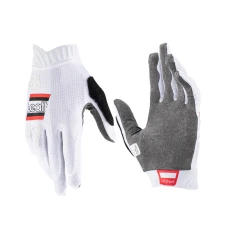 LEATT (НОВИНКА 2023) РУКАВИЦІ ВЕЛОСИПЕДІВ (ДІТЯЧІ) MTB 1.0 GRIPR GLOVE JUNIOR WHITE КОЛІР БІЛИЙ РОЗМІР S