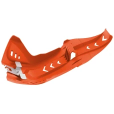 POLISPORT ЗАХИСТ ДВИГУНА FORTRESS SKID PLATE Z ЗАХИСТ PRO-LINK KTM SX-F 250/350 '16-21', SXF 450 '19-22', HUSQVARNA FC 250/350 '16-21' FE 250/350 '17-22', FC/FE 450 '19-22', GAS GAS MC-F/EF-C 250/300 '21-22' КОЛІР КОЛІР ПОМАРАНЧ