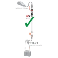 OPTIMATE АДАПТЕР DO LADOWAREK Z ШТЕКЕРИ KET/TM NA SAE (ДОВЖИНА 15CM) (SAE-77) (EL)