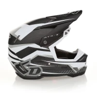 6D HELMETS ШОЛОМ CROSS/ENDURO МОДЕЛЬ ATR-3 RIVAL MATTE WHITE FIM (FRHPHE-02) КОЛІР БІЛИЙ РОЗМІР M